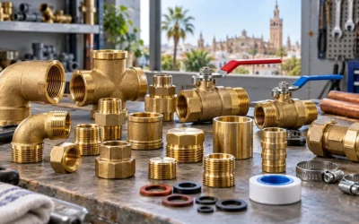 Accesorios fontanería Sevilla: cómo elegir racores, conexiones y válvulas para cada instalación